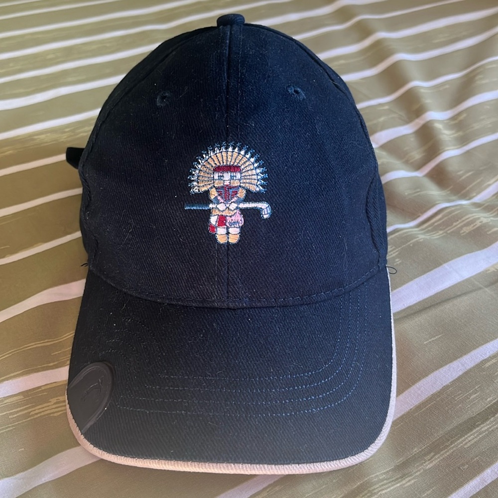 PGA Tour Club adjustable Hat Navy Blue OSFM